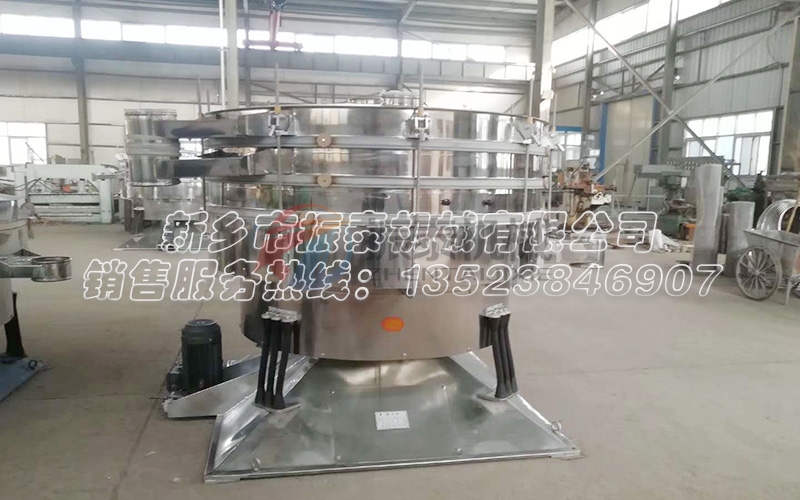 圆形摇摆筛在处理高粱渣展现出独特的优势